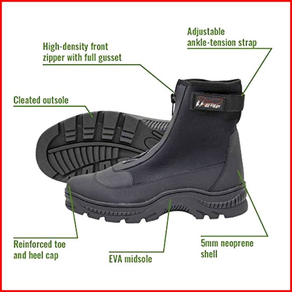 Men\'s Waterproof Wading Boots Neoprene Fishing Surf Sand Traction main image 6